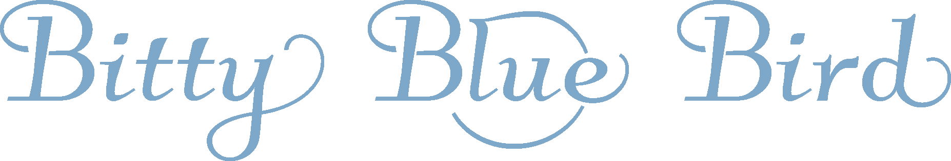 Bitty Blue Bird