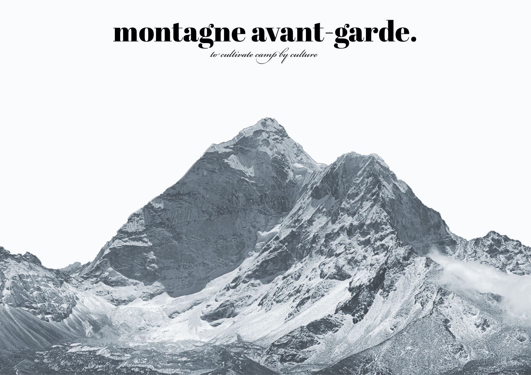 montagne avant-garde