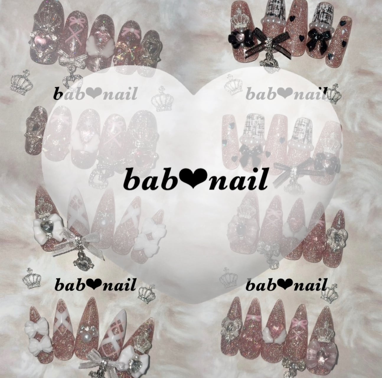 ばぶnail❤︎ネイルチップ