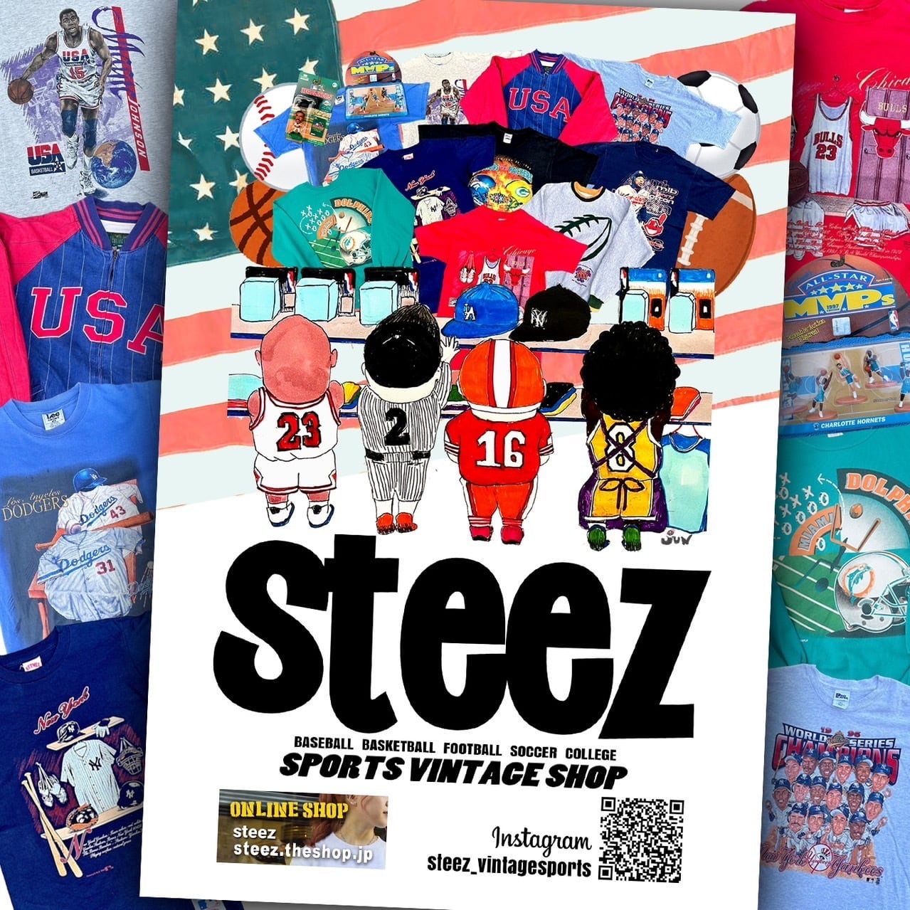 steez 【スポーツ古着専門店】