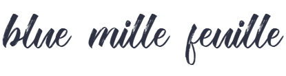 blue mille feuille original shop