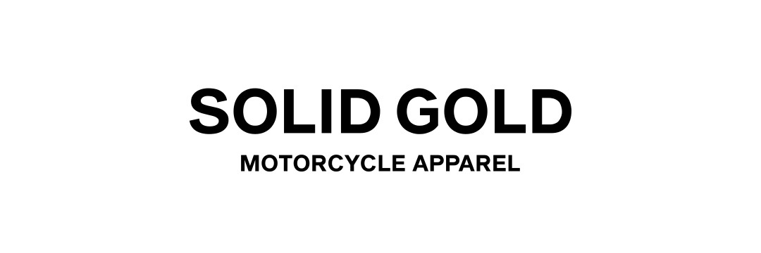 Solid Gold Motorcycle Apparel