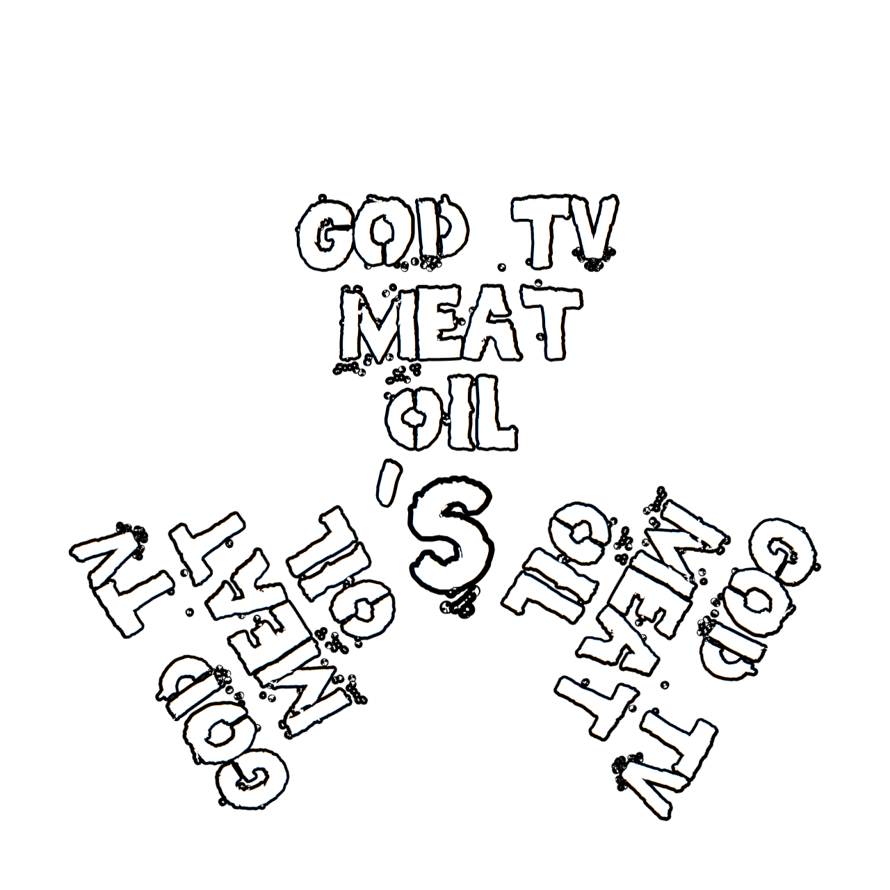GOD TV MEAT OIL’S shop 空中店舗