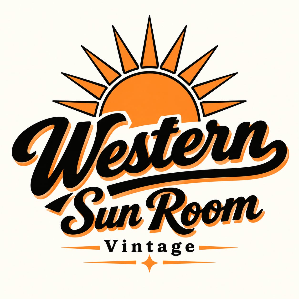 Western Sun Room Vintage