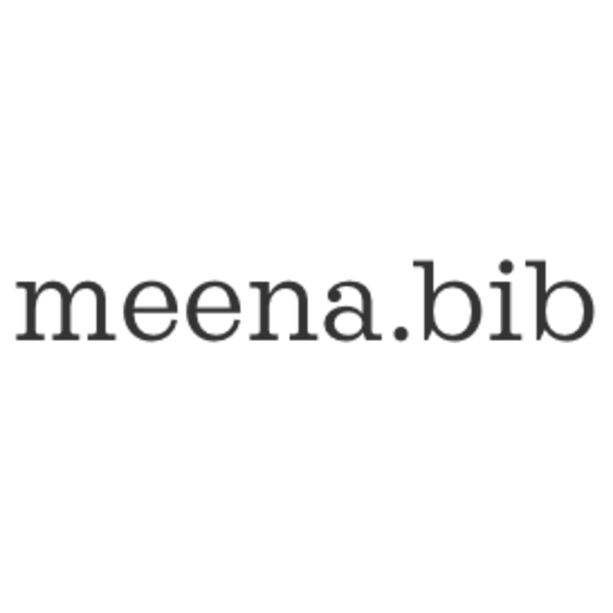 Meena Types meena.bib