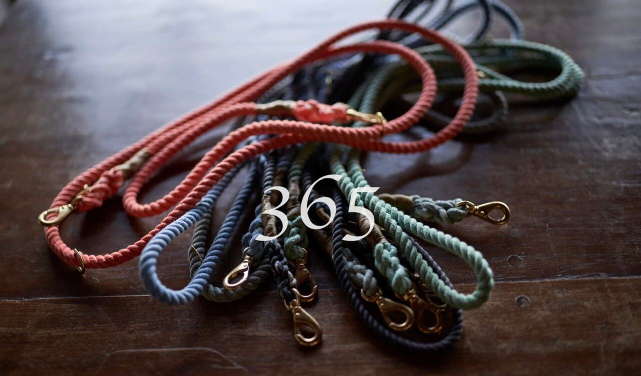 リード(leash) ナチュラルロープ | 365-sunrockgo