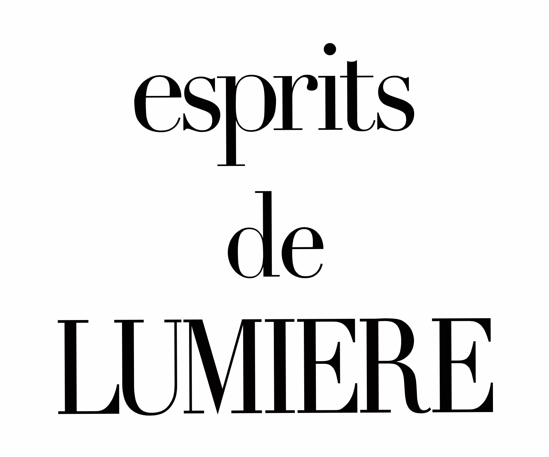 esprits de LUMIERE