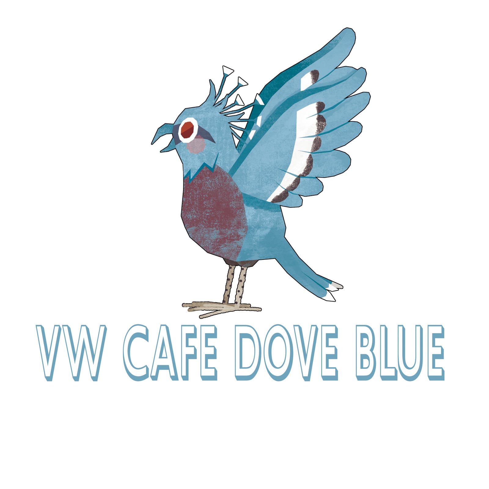 VW CAFE DOVE BLUE