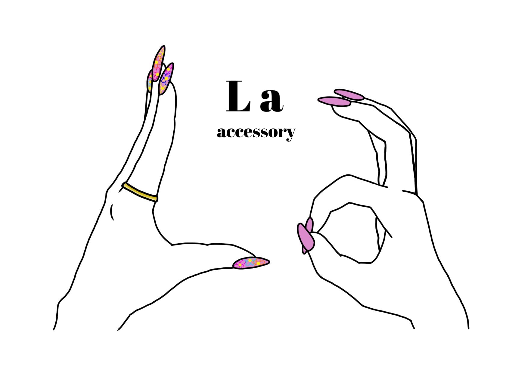 Ｌａ  -accessory-