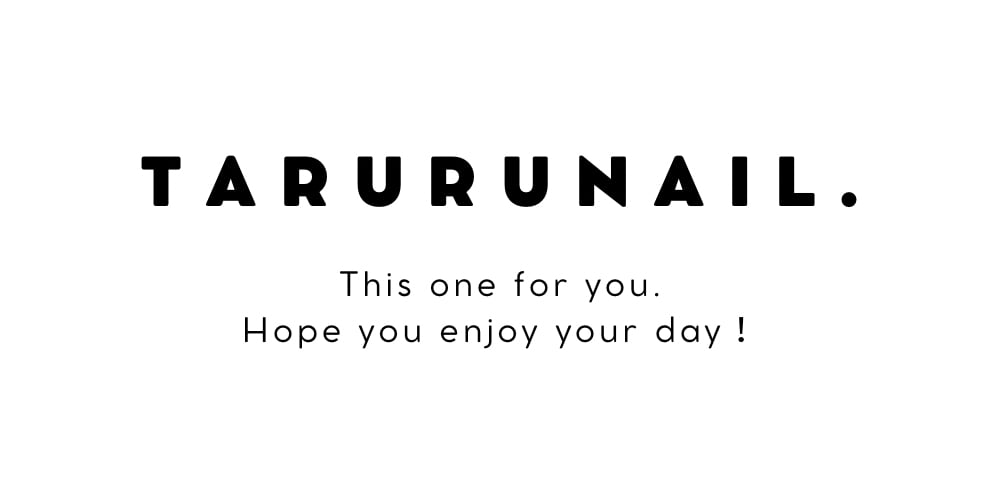 ネイルチップの通販｜TARURUNAIL.