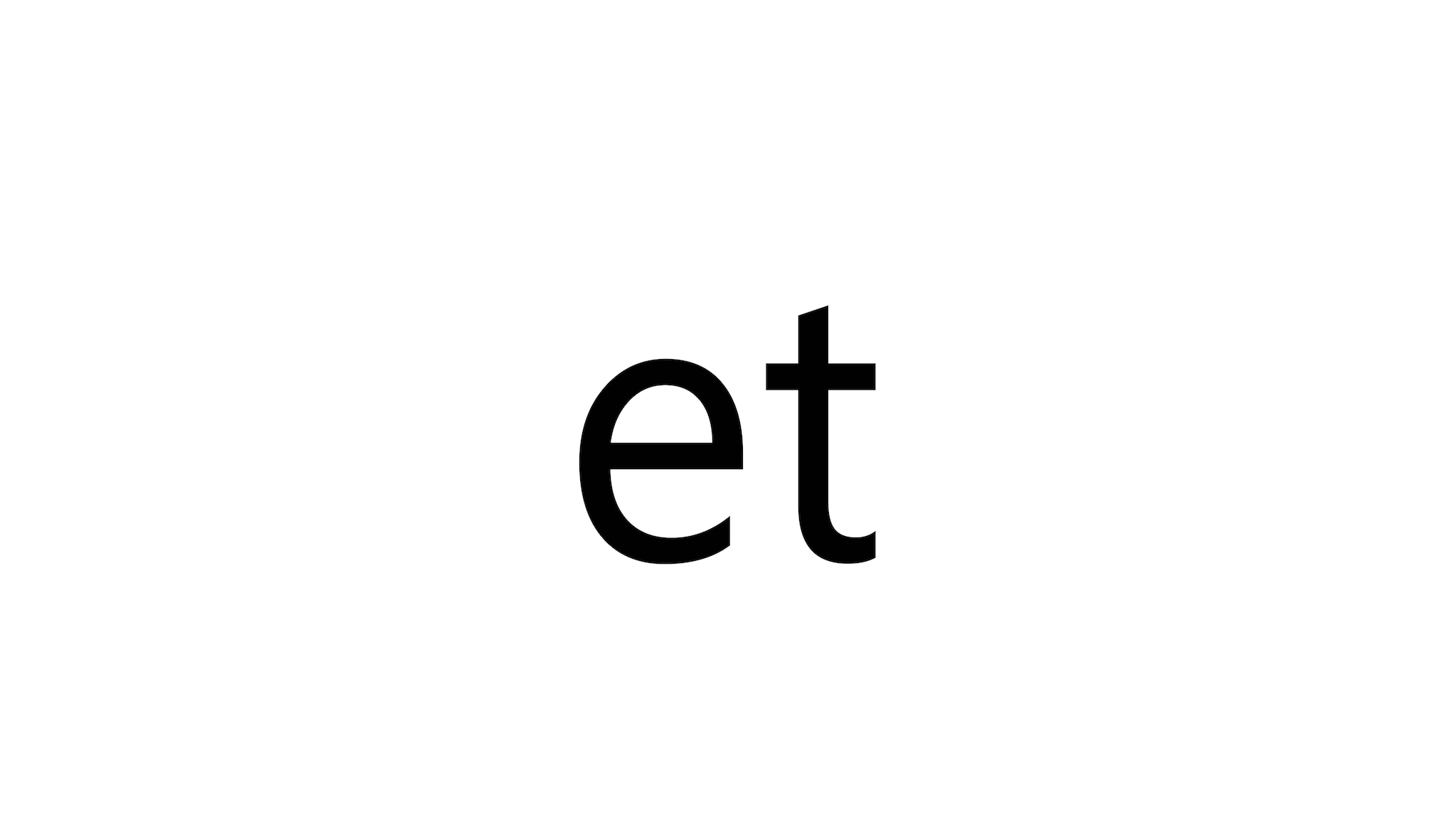 et