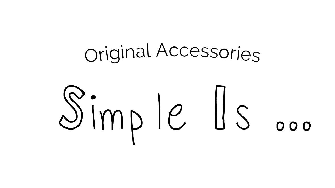 SIMPLE IS...（シンプルイズ）|オリジナルアクセサリー受注販売