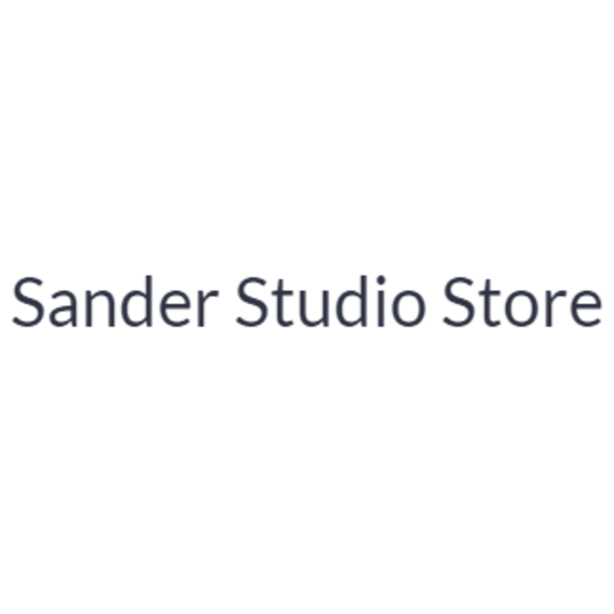 Sander Ink Studio Sander Studio Store