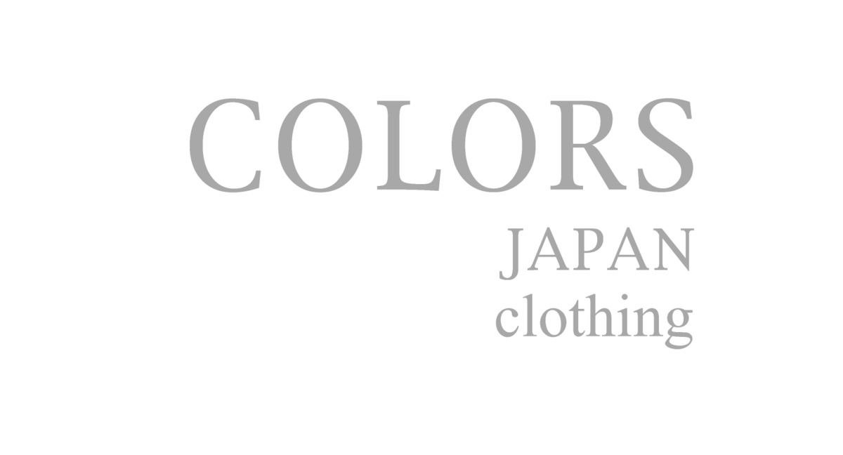 COLORS JAPAN CLOTHING