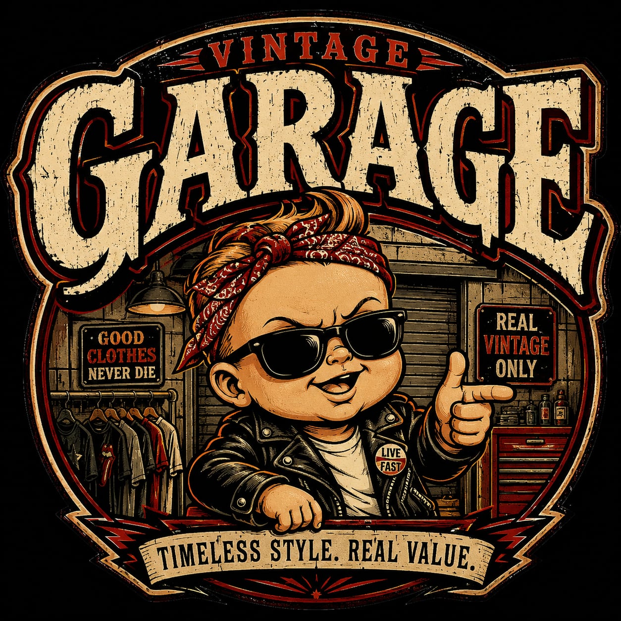Vintage GARAGE