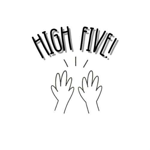 HIGH FIVE!
