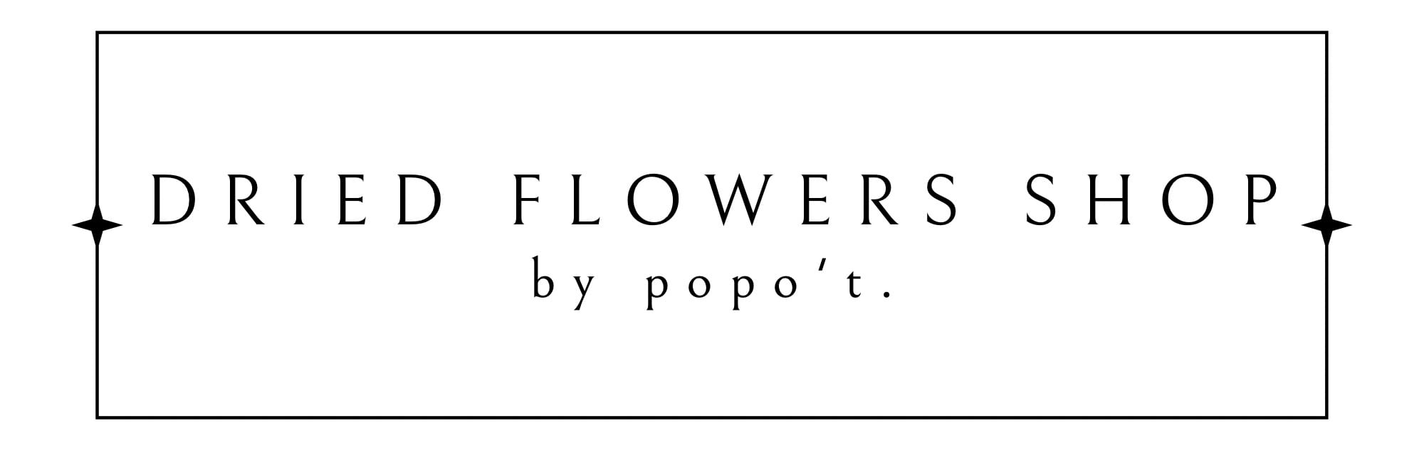  dried flowers shop .by popo't
