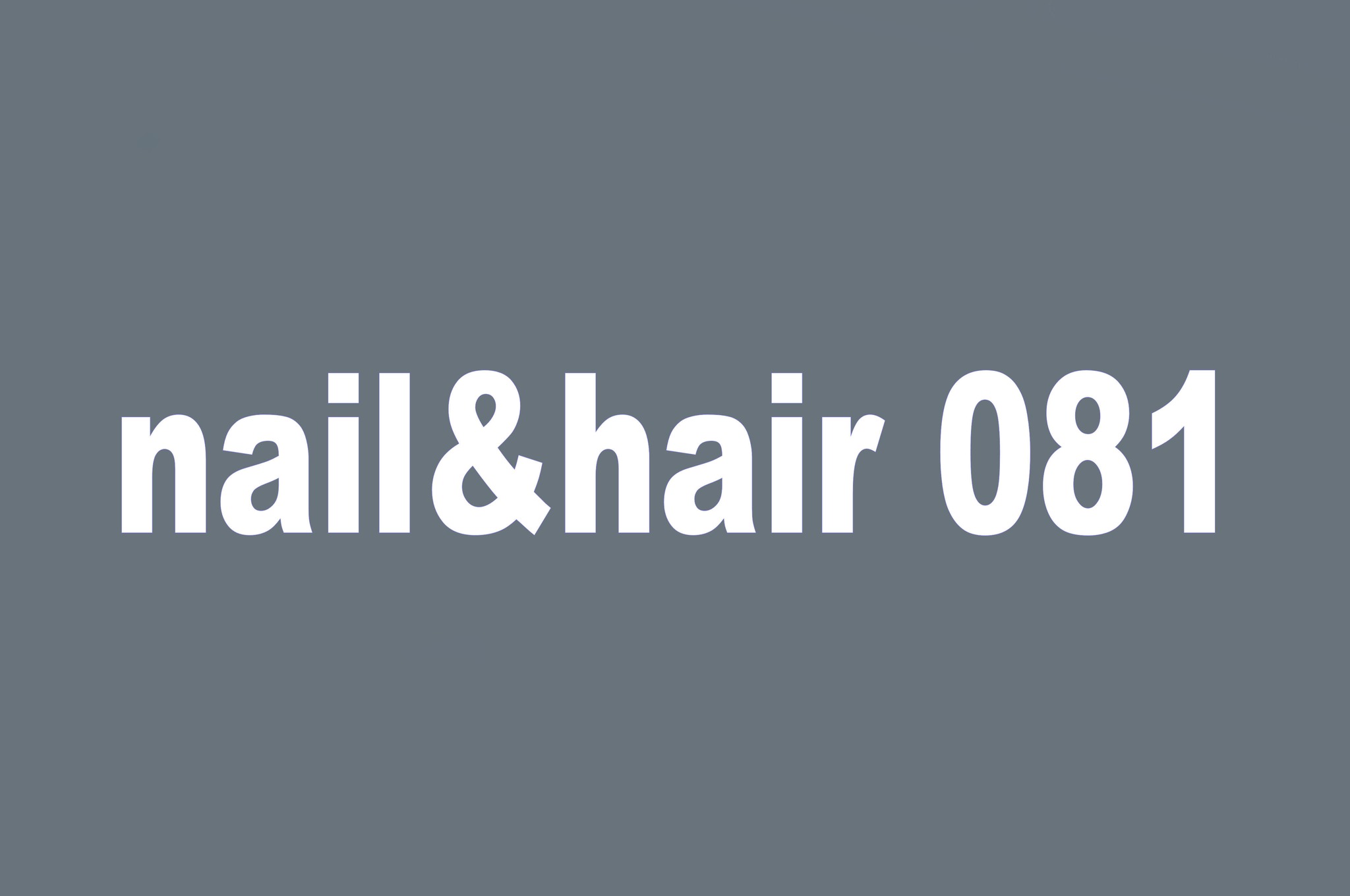 nail&hair 081