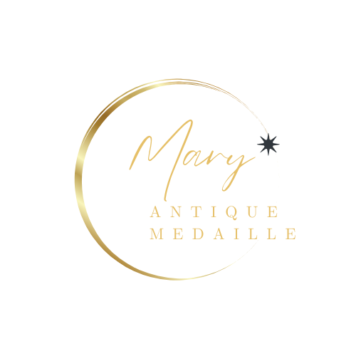 Antique medaille Mary