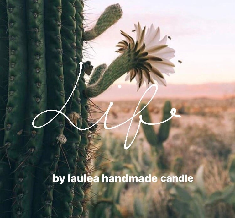 LIFE by laulea handmade candle