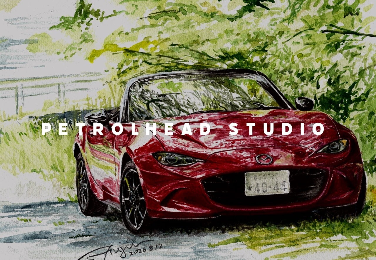 高画質水彩イラストデータ(LOTUS SUPER 7) | PETROLHEAD STUDIO