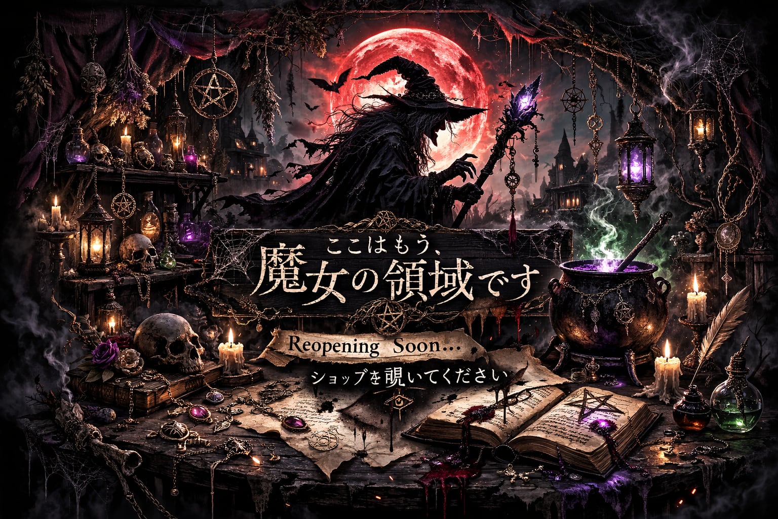 u.talezo｜魔女が紡ぐ目玉と骨のゴシックアクセサリー