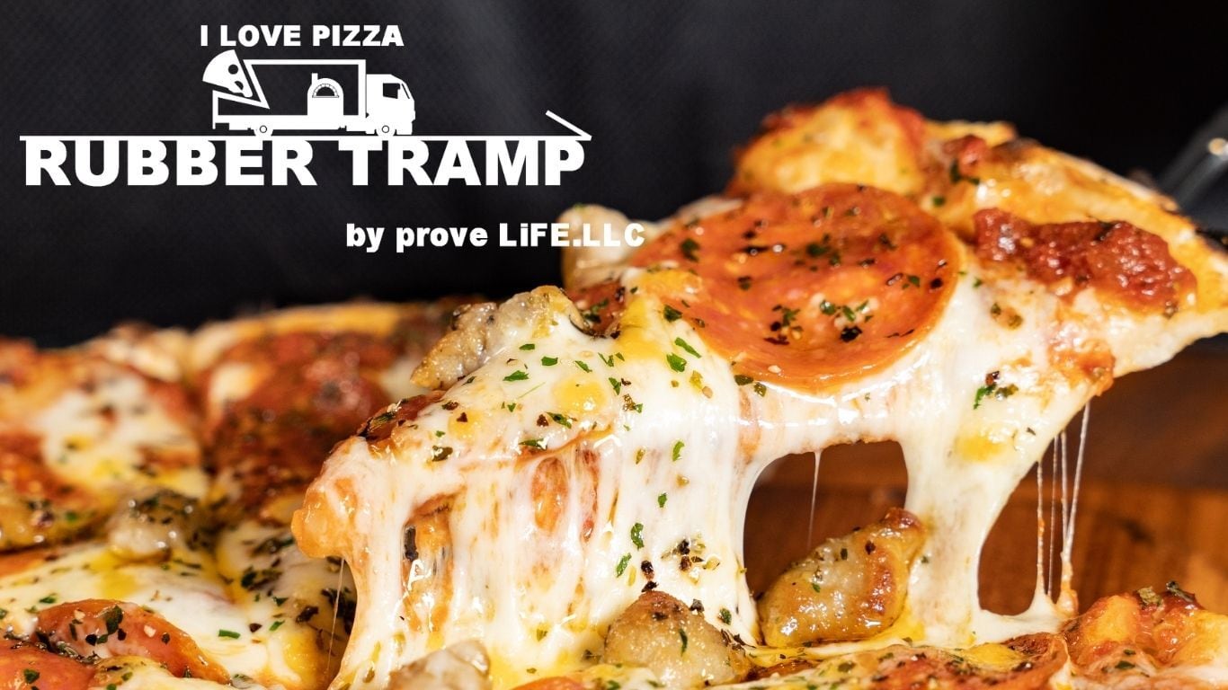 PIZZA TRUCK RUBBER TRAMP 