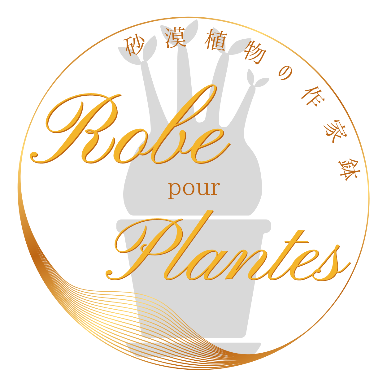 Robe pour Plantes【砂漠植物の作家鉢】