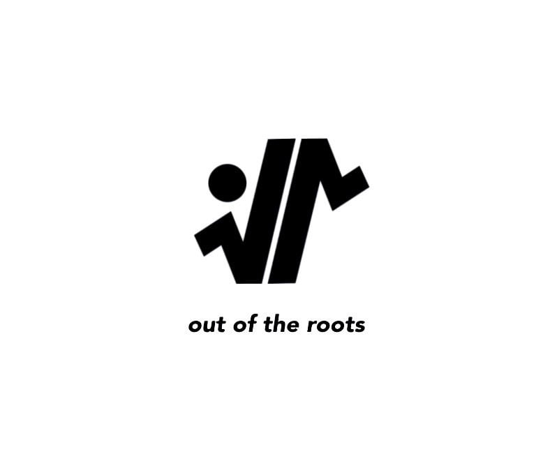 out of the roots