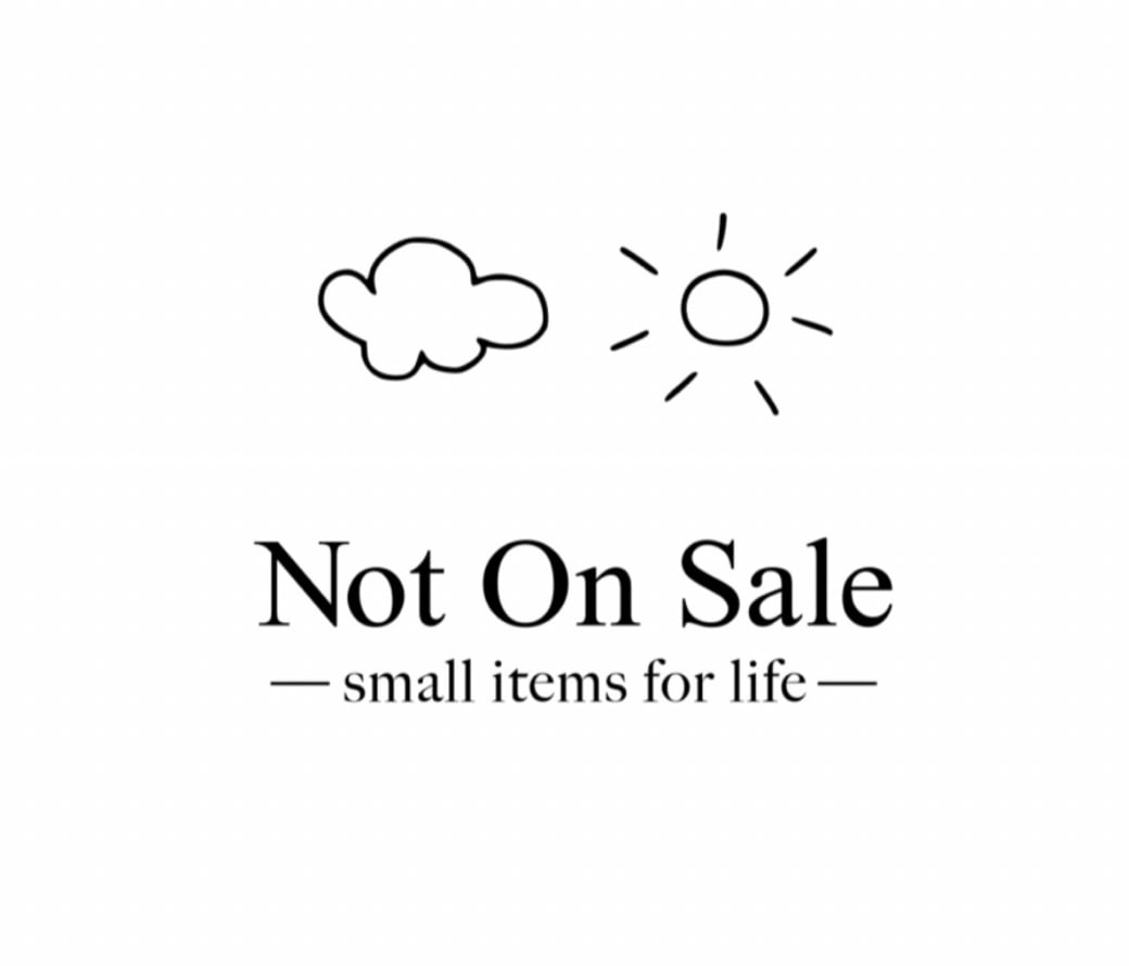 Not On Sale -small items for life-
