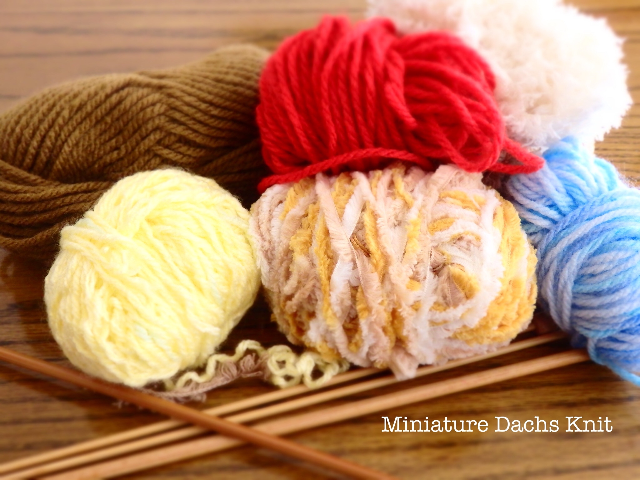 Miniature Dachs Knit