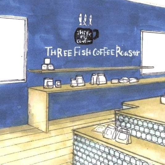 THREE FISH COFFEE Roasters（スリーフィッシュコーヒーロースターズ）