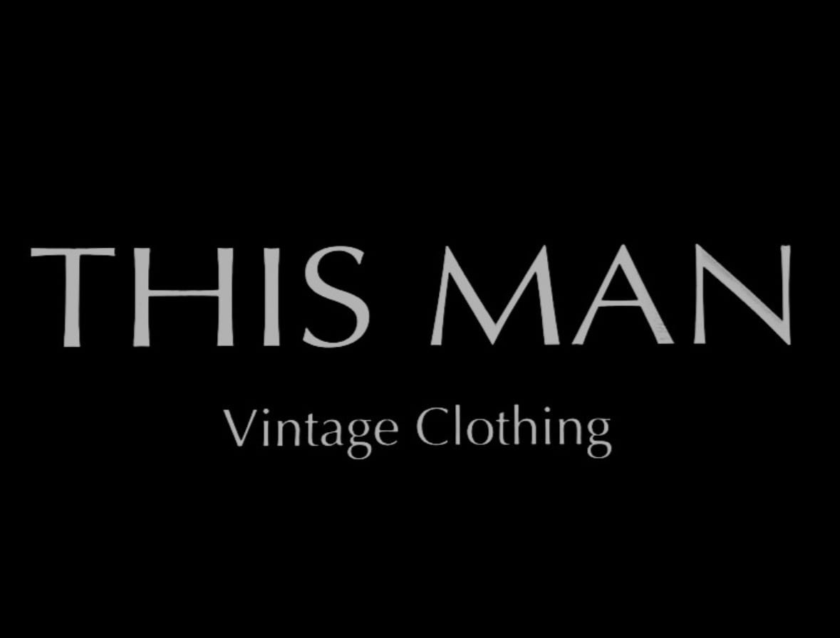 thisman vintage ティアドロップ THISMAN