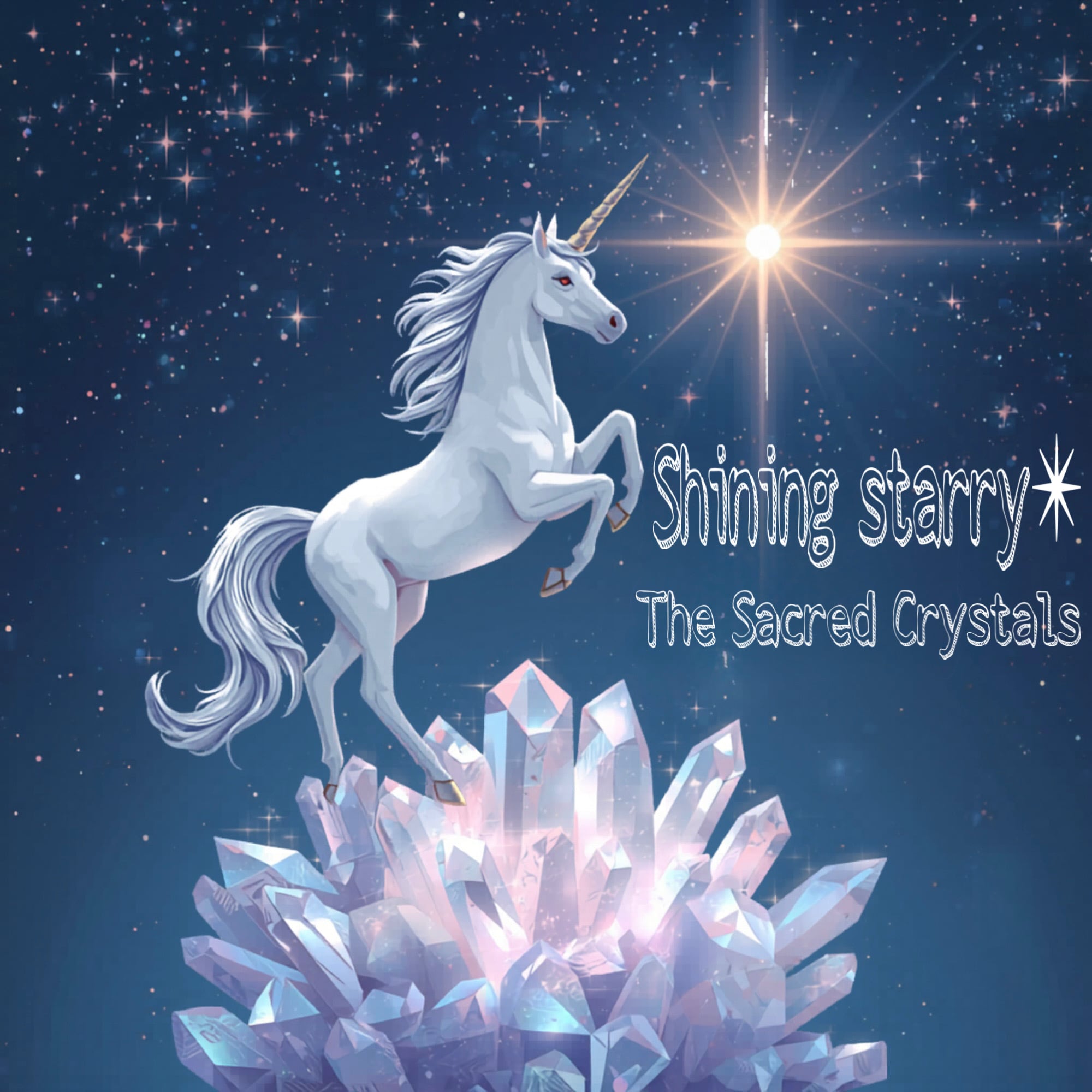 ホワイトムーンストーンのスフィア | shining starry✴︎