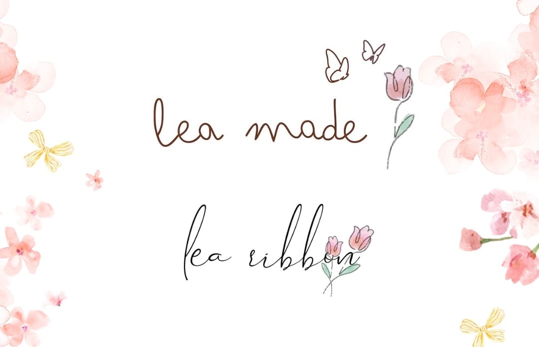 - lea made-  - lea ribbon - 