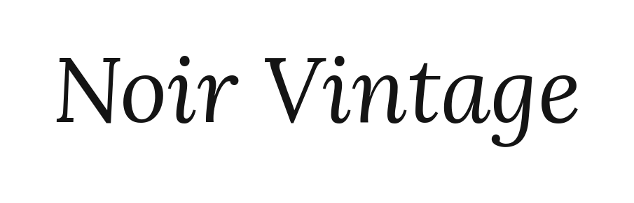 Noir Vintage