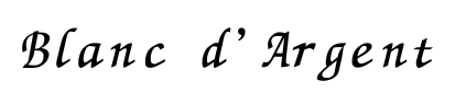 Blanc d’Argent(ブランダルジャン)