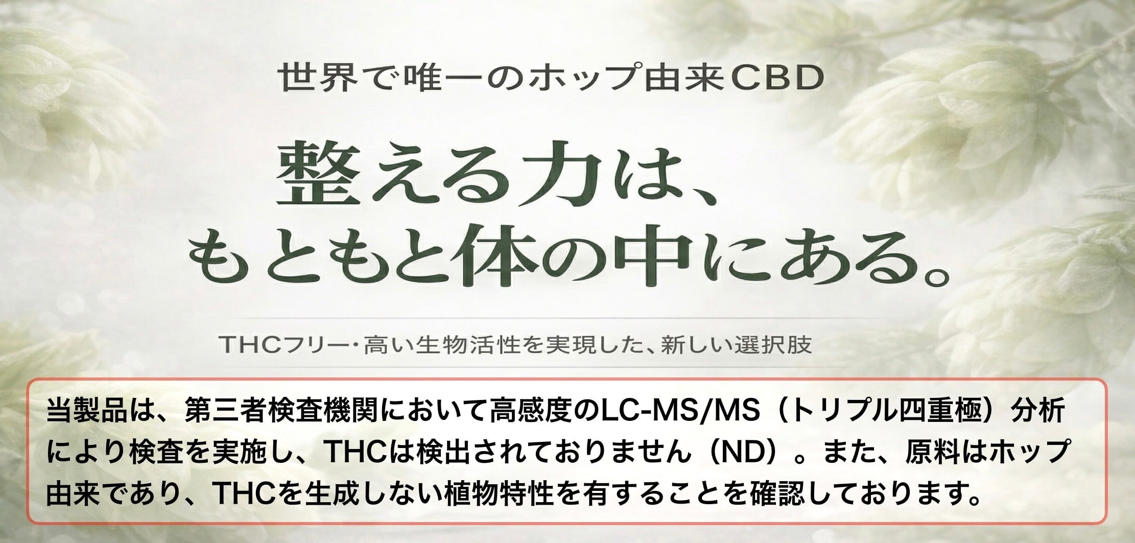 ホップCBD PHYTO  Shop