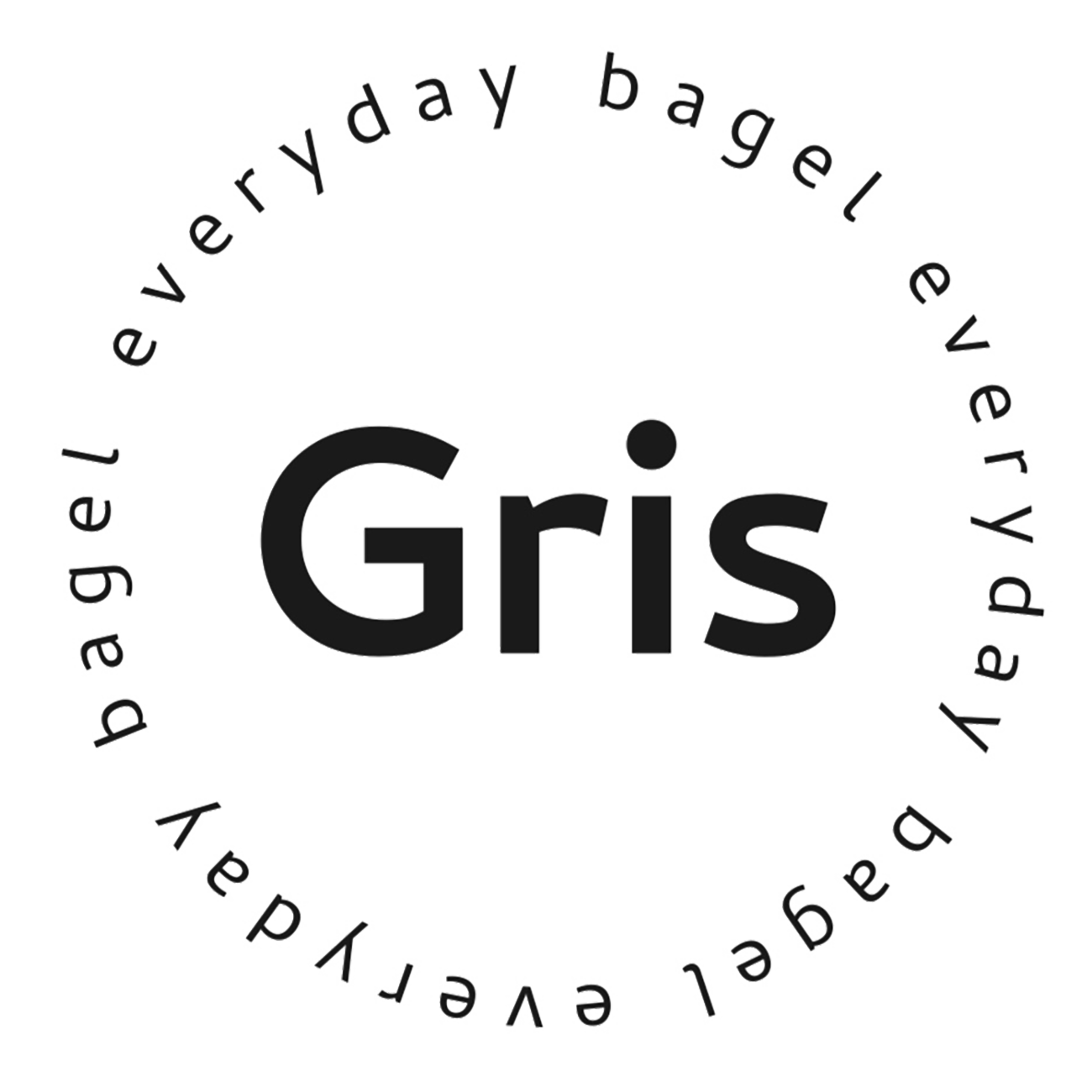Gris bagel