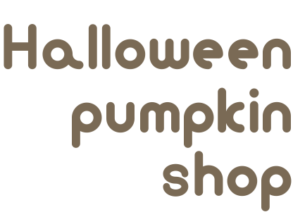 Halloween pumpkin shop