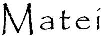 Matei.