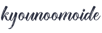 kyounoomoide