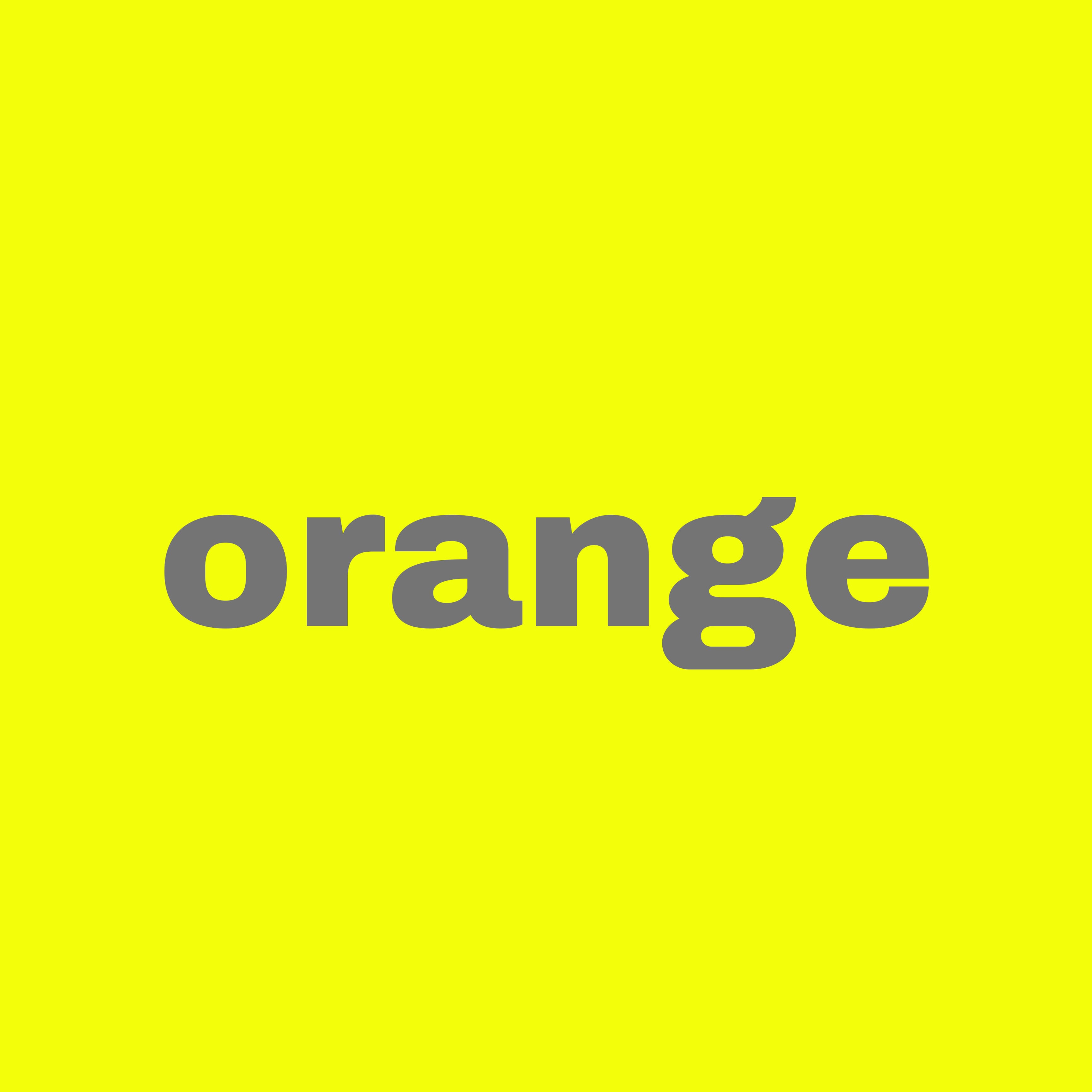 orange