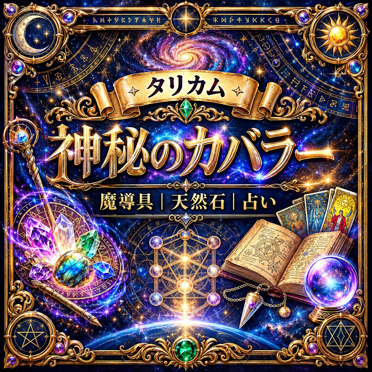 神秘のカバラー』魔導具・天然石・占い