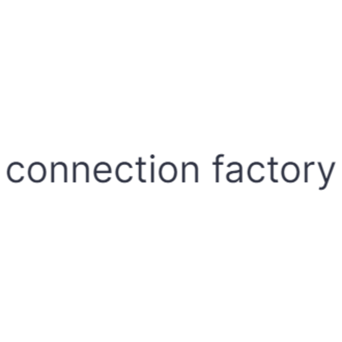 Connection Factory