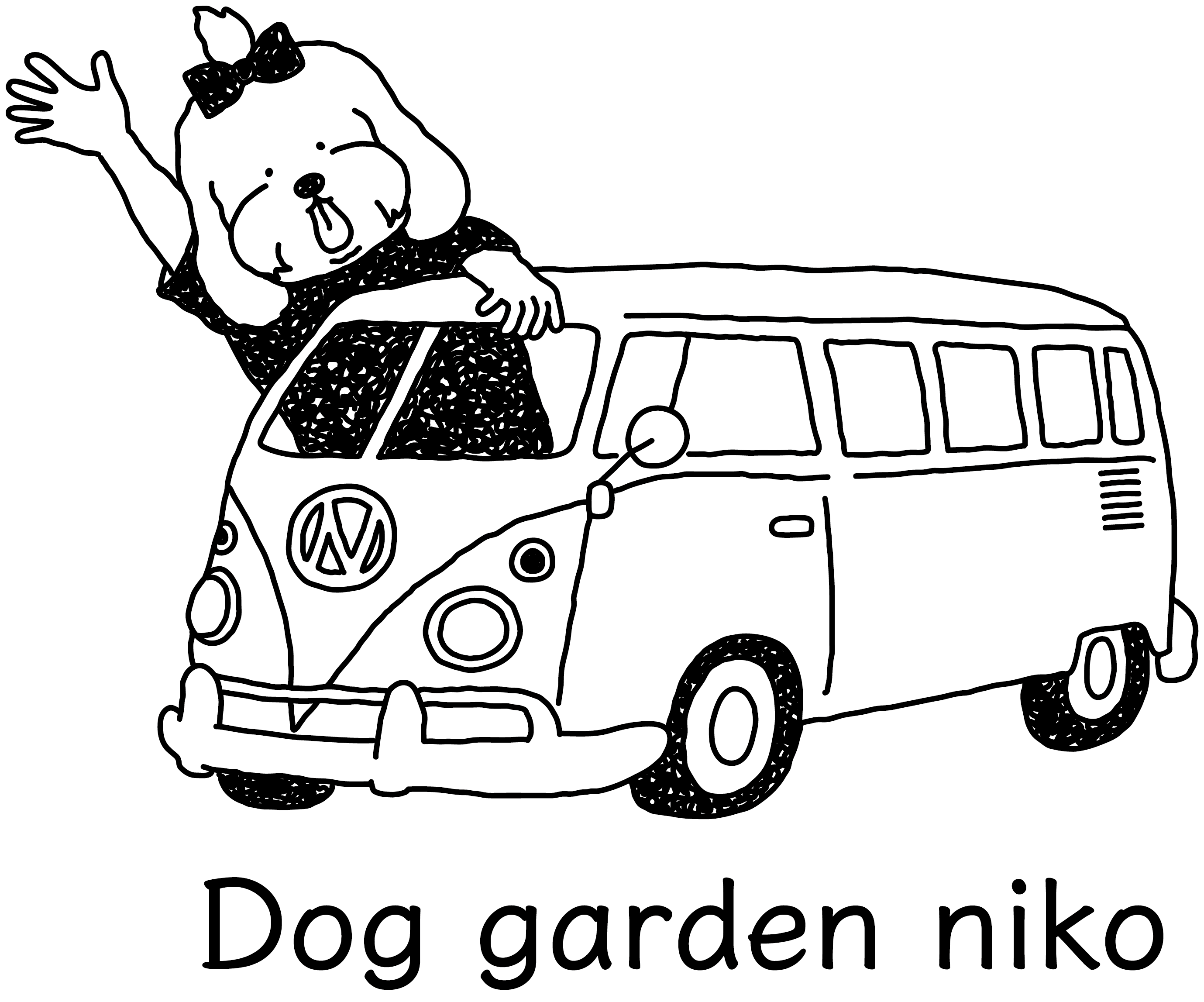 Dog garden niko