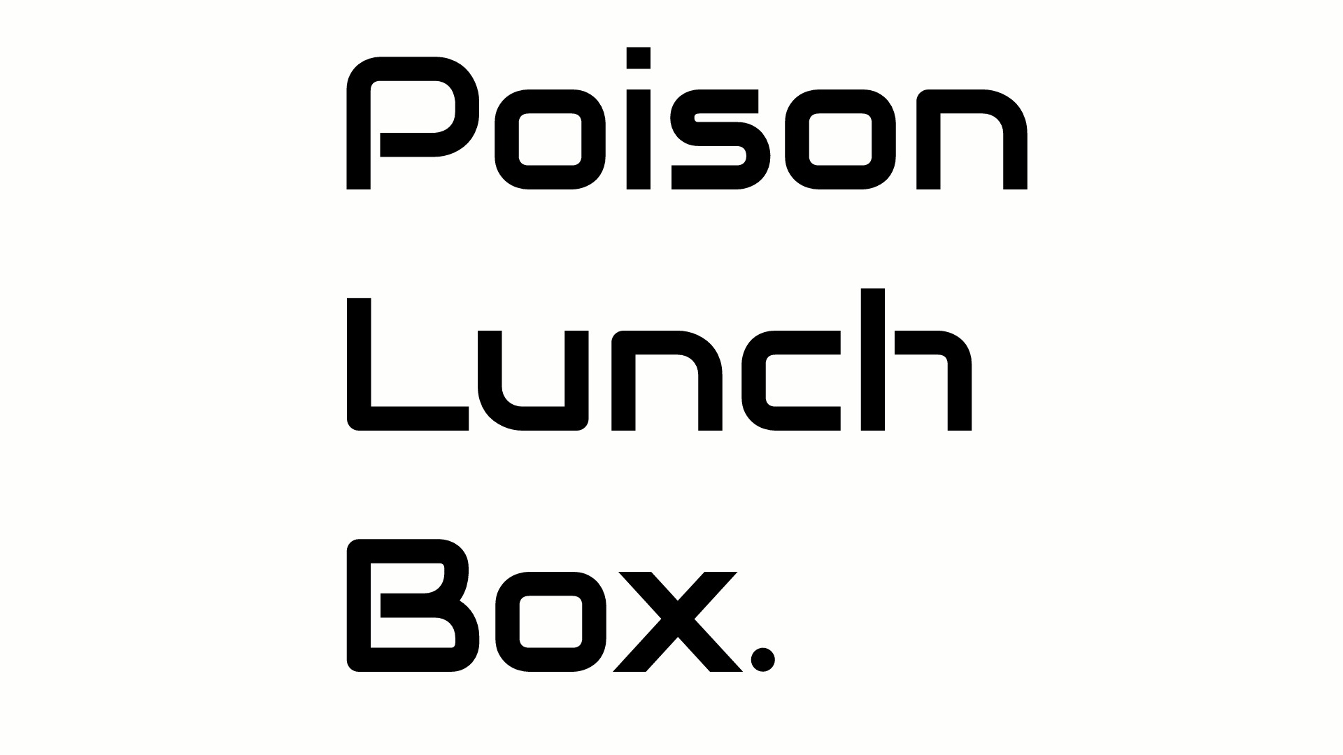 PoisonLunchBox.