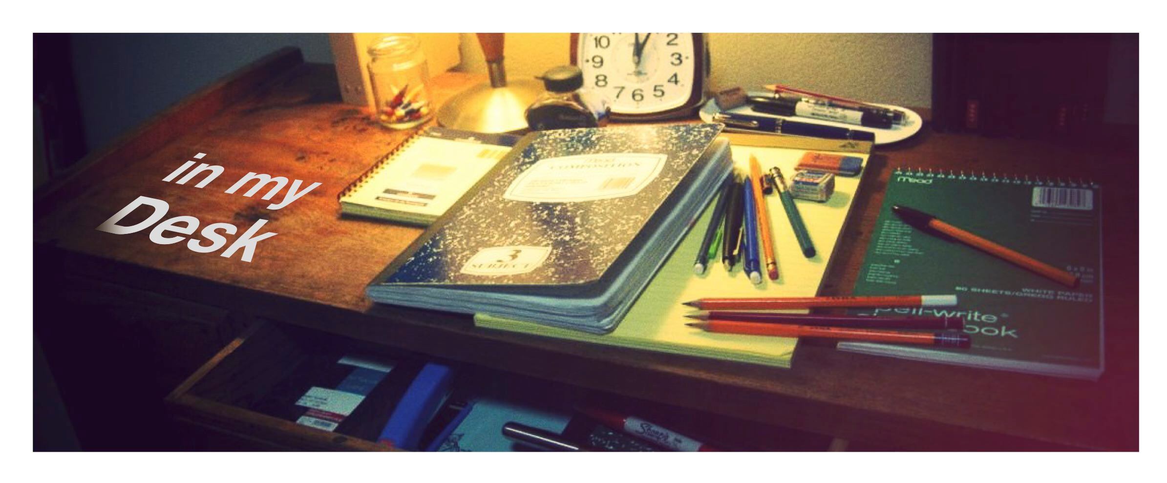 note book（ノートブック） | in my Desk.