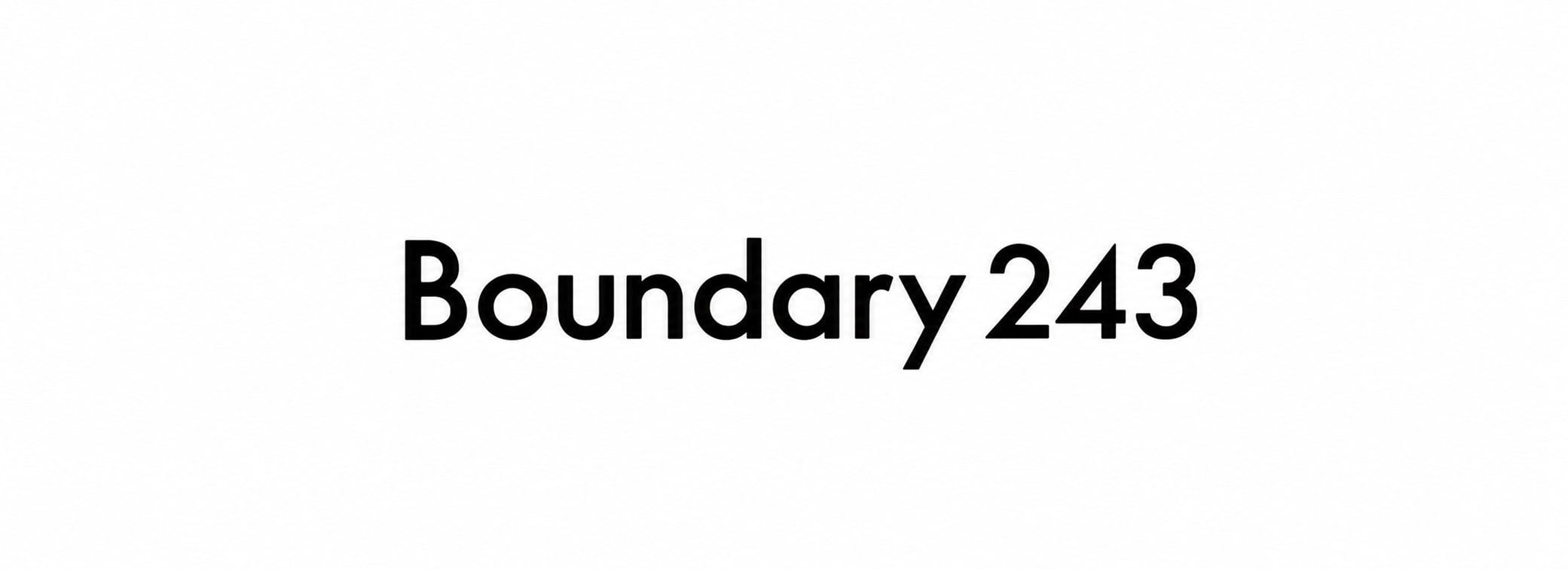 Boundary 243