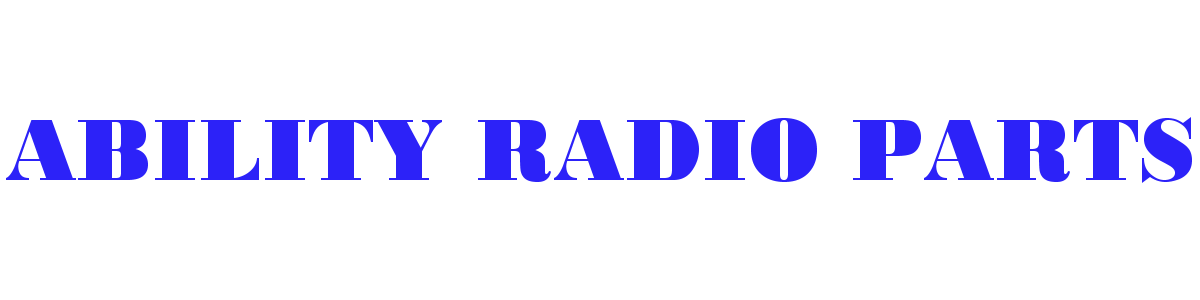 ABILITY RADIO PARTS
